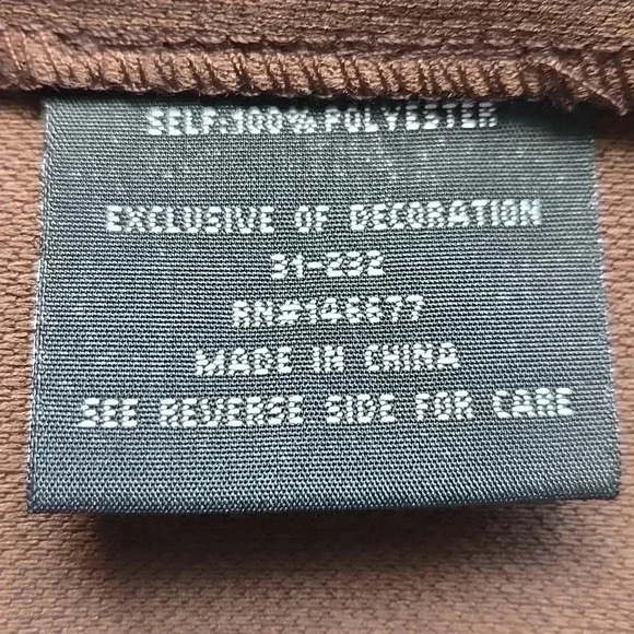 Lily&Lavender Brown Midi Skirt, Size 8 - Picture 8 of 9